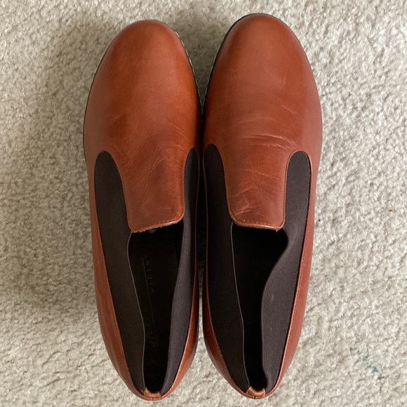 Tapeet by Vicini Leather Platform Wedges - Picture 2 of 12